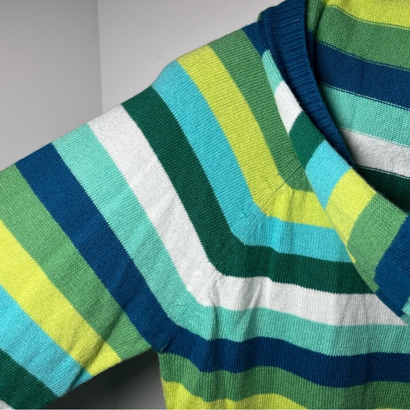 Gap Cotton/Cashmere Blend Full-fashion Knit Full Zip Color-blocked Hoodie - Picture 9 of 16